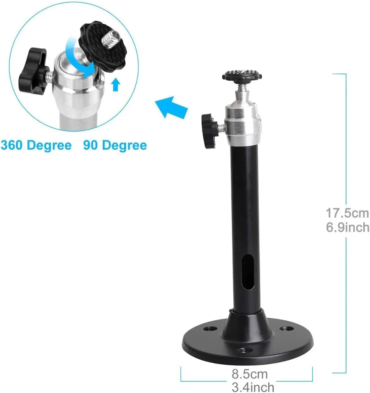Salange Mini Projector Wall Mount Stand Bracket YG300 HY300 Pro