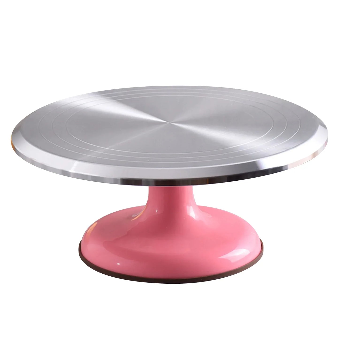 10 Inch Aluminum Alloy Cake Turntable Silent Bearing Revolving Stand