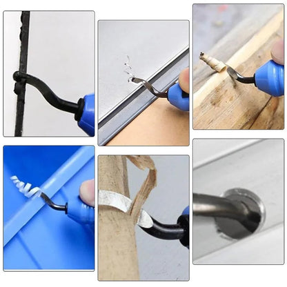 HSS Hand Deburring Scraper - Rotary Burr Remover Tool Multi-Material