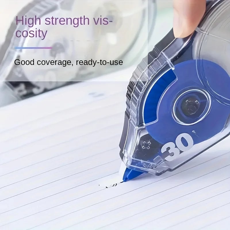 5-Piece White Out Correction Tape Set - Kawaii Student Erasers Multi