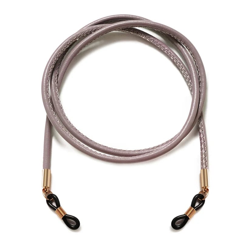 Braided Leather Sunglasses Lanyard Strap - Eyeglass Chain Cord