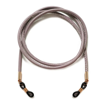 Braided Leather Sunglasses Lanyard Strap - Eyeglass Chain Cord