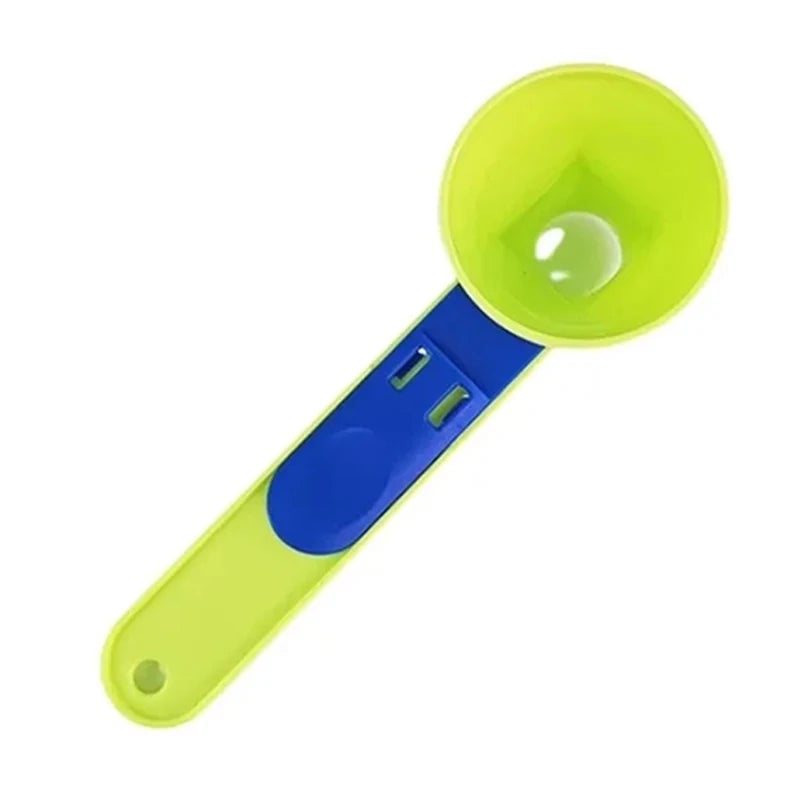 2-in-1 Measuring Scoop Funnel Set - Coffee Protein Flour Kitchen Tool