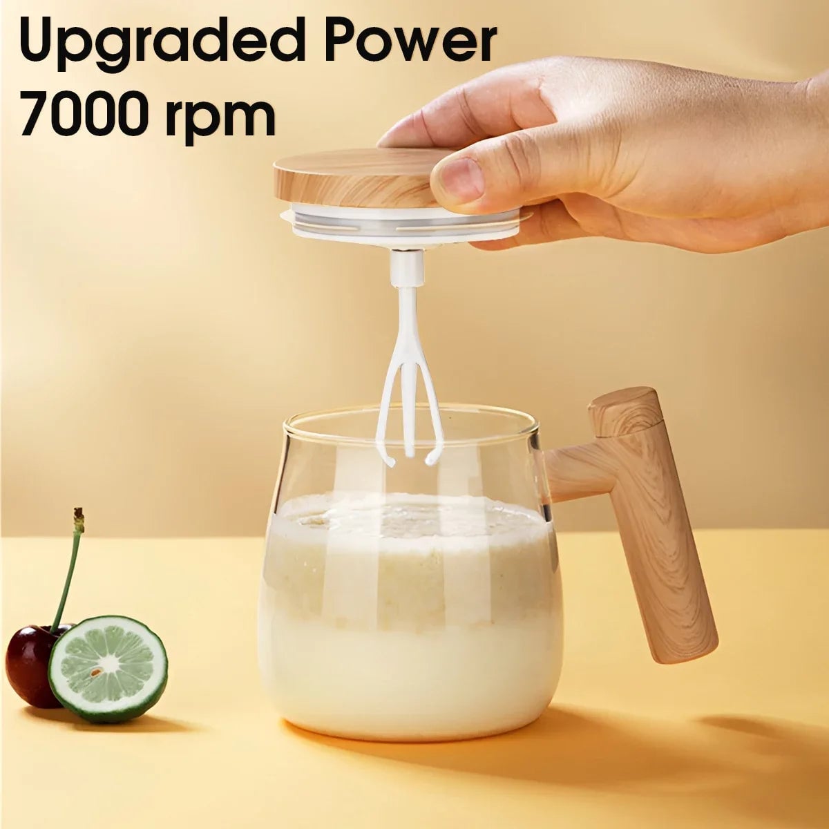 Electric Self Stirring Coffee Mug 400ml Automatic Mixing Cup