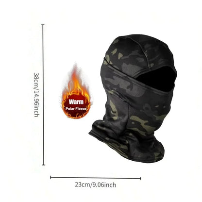 Winter Fleece Balaclava Full Face Mask - Ski Motorcycle Helmet