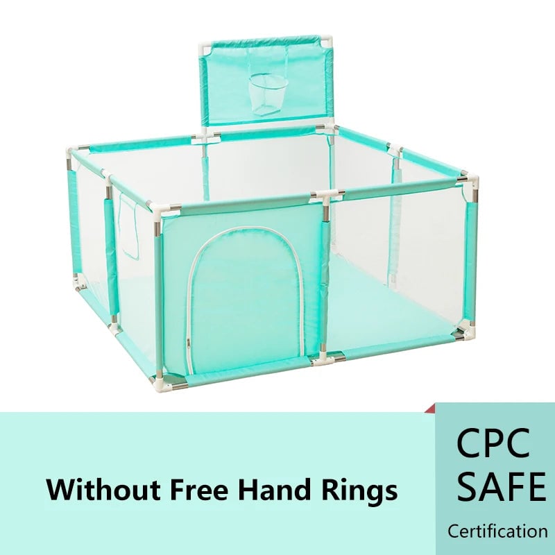 Large Indoor Baby Playpen Safety Barrier Fence Corralito Groundbox