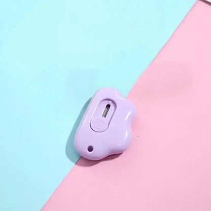 Mini Pocket Cloud Art Utility Knife - Refillable Paper Cutter Craft Tool