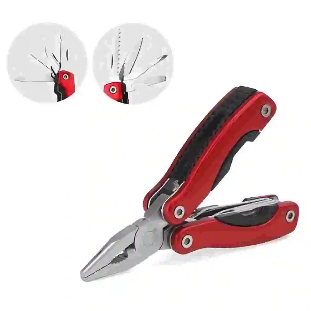 Stainless Steel 9-in-1 Multi Tool Plier for Camping & Survival