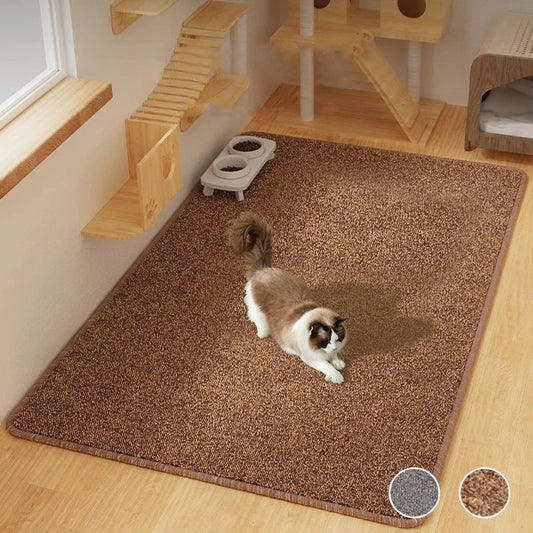 Large Non-Slip Cat Scratching Mat Carpet Pet Bed Sofa Protector