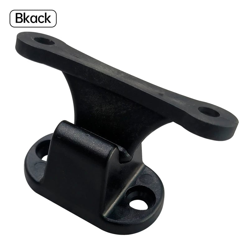 T-Shaped Motorhome Door Stopper Fixed Buckle White Black Camper