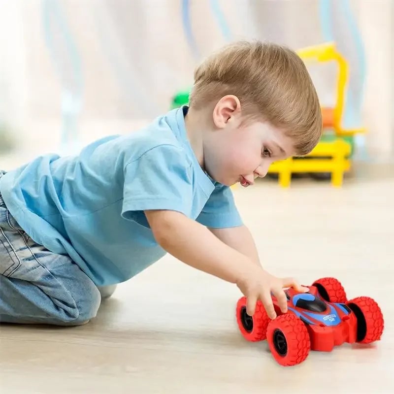 Anti-Collision Inertial Toy Car Double-Sided Off-Road Vehicle