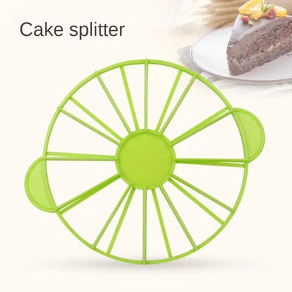 Round Cake Portion Cutter - Equal Slice Divider Marker Tool