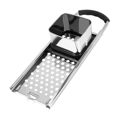Stainless Steel Spaetzle Maker with Comfort Grip - Dumpling Press