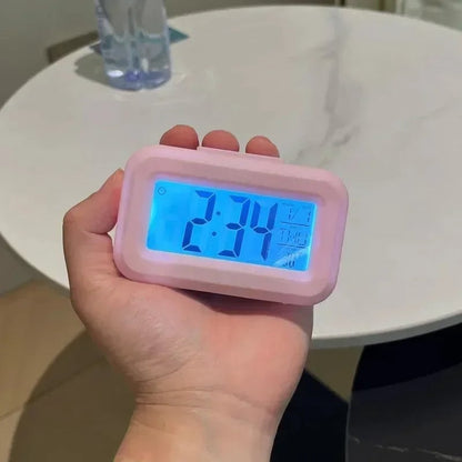 LED Digital Alarm Clock with Calendar Display Multi-Function Desktop