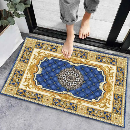 Super Absorbent Anti-Slip Door Mat - Modern Bathroom Floor Carpet