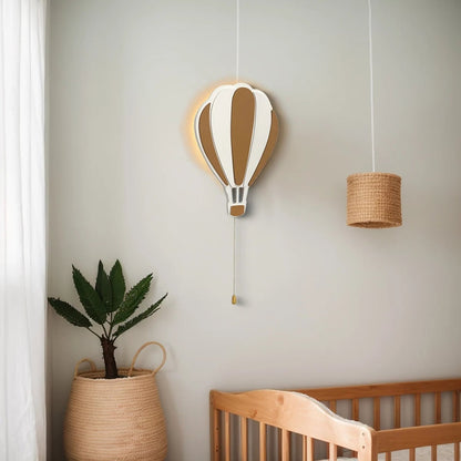 Battery Operated Cloud Wall Light - Floating LED Lamp Kids Nursery