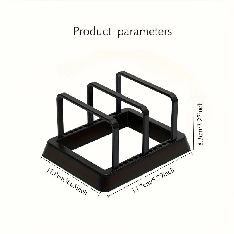 3-in-1 Kitchen Organizer Rack - Space-Saving Drying Storage Tray