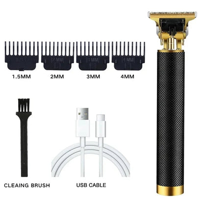 USB Electric Hair Clipper Beard Trimmer Dragon Buddha Design Pro
