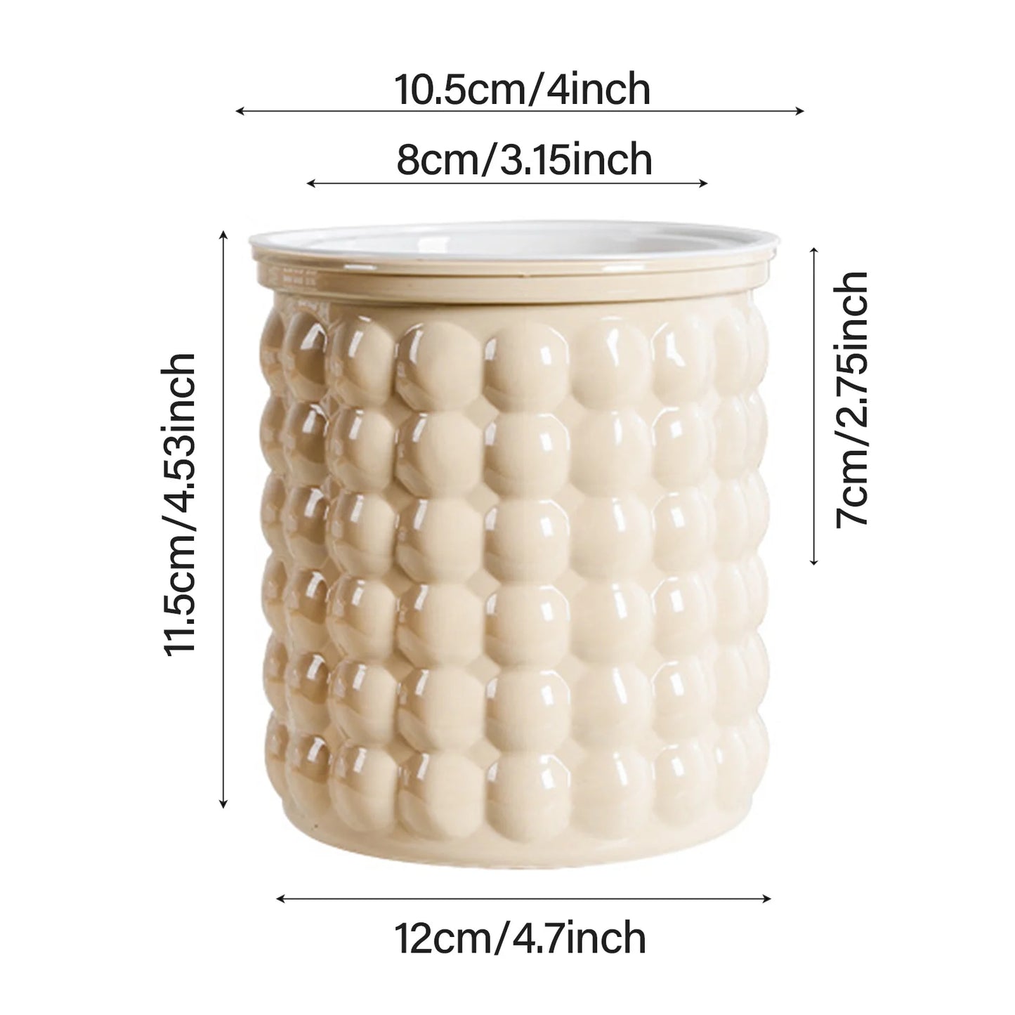 Self Watering Hydroponic Planter - Plastic Succulent Pot Tabletop