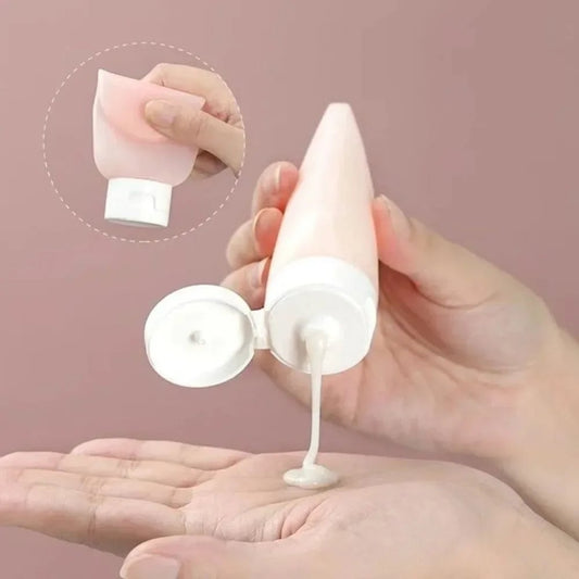 60ml Refillable Squeeze Bottles - 4Pcs Soft Lotion Travel Containers