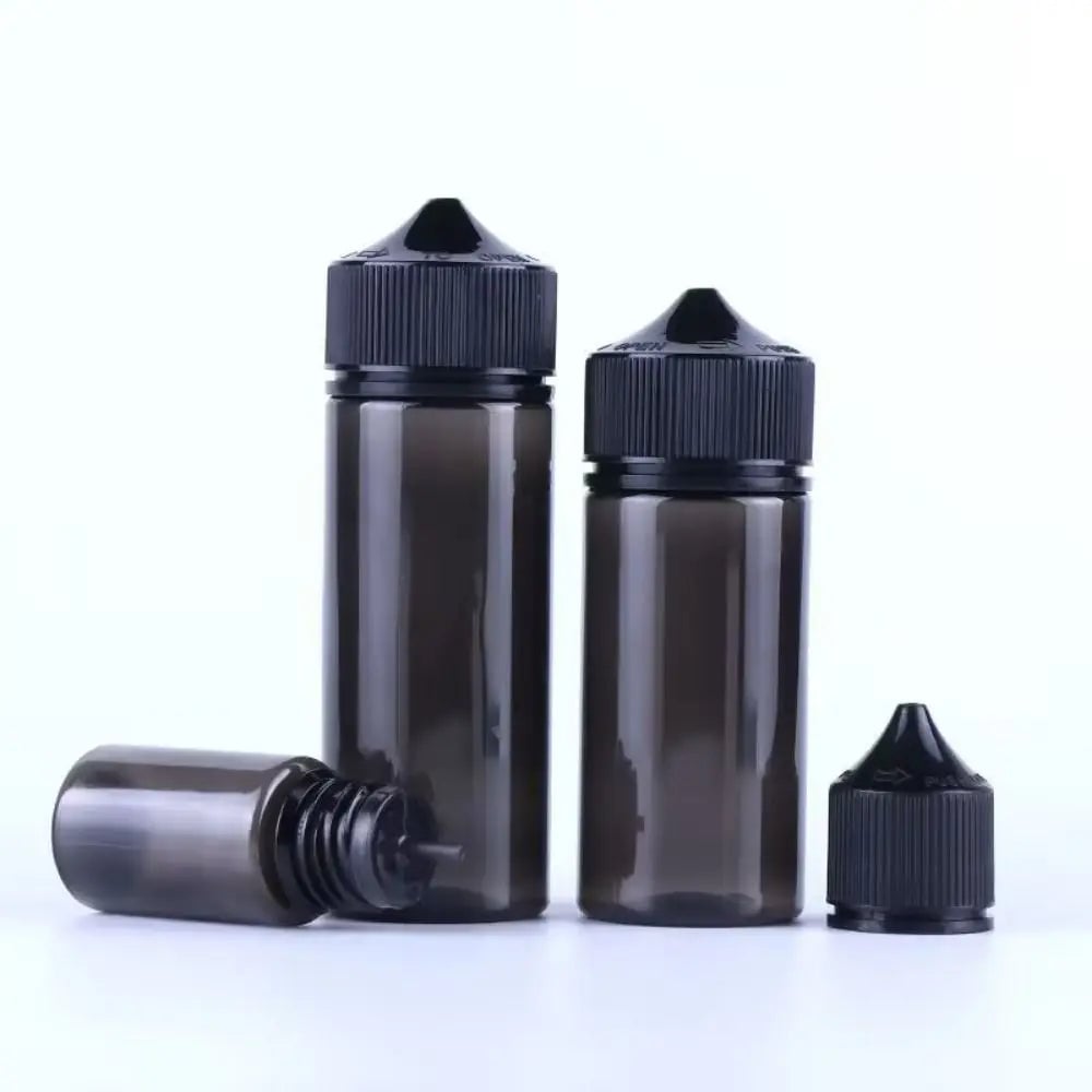 Portable Oil Filling Bottles 10-100ml PET Pointed Squeezable Dropper