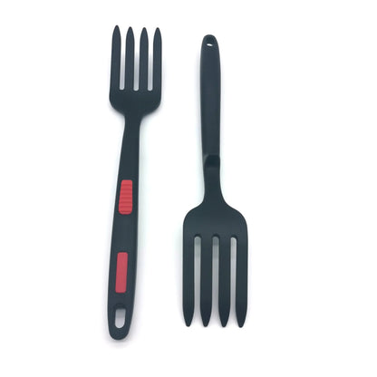 Heat-Resistant Silicone Flexible Fork - Multifunctional Noodle Tool