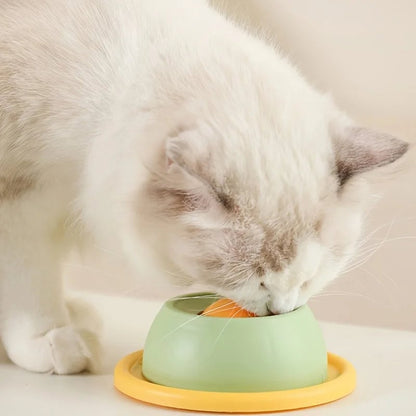 Interactive Cat Licking Food Toy Anti-Slip Slow Feeder Plate