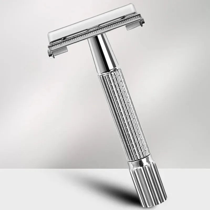Double Edge Safety Razor Set - Classic Barber Shaving Kit