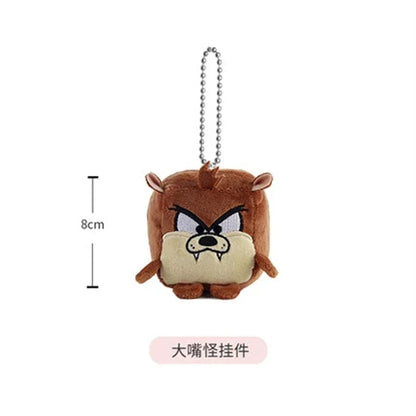 Looney Tunes Plush Keychain Set - Bugs Bunny Tweety Lola Pendant