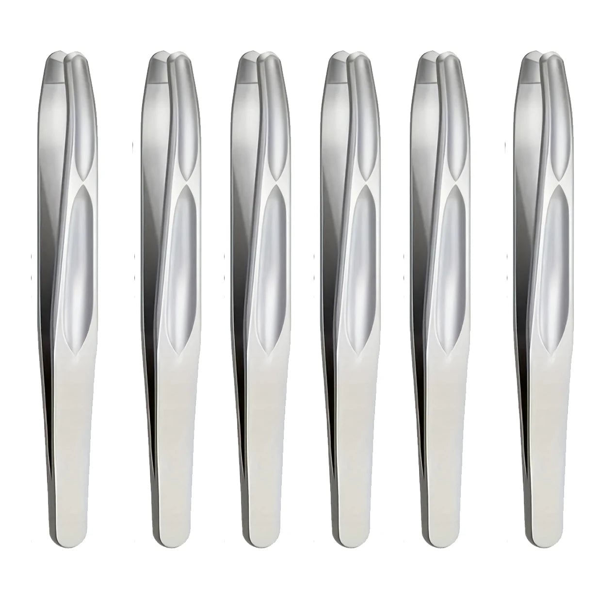 Premium Round Head Tweezers - Precision Eyebrow & Facial Hair Removal