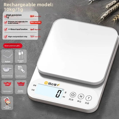 Digital Kitchen Scale 0.1g Precision Food Baking Weighing Scale