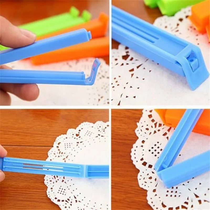 Plastic Sealing Clips - Food Storage Bag Clips for Freshness