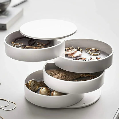 360° Rotating Desktop Organizer - Hair Accessories Jewelry Makeup