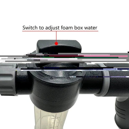 100ml Car Wash Snow Foam Sprayer - High Pressure Water Gun Bottle