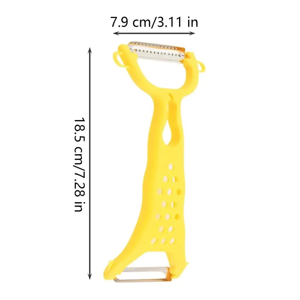 Multi-Function Vegetable Peeler & Cabbage Grater Kitchen Slicer