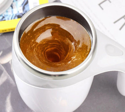 Automatic Self Stirring Magnetic Mug - Stainless Steel Thermal Cup