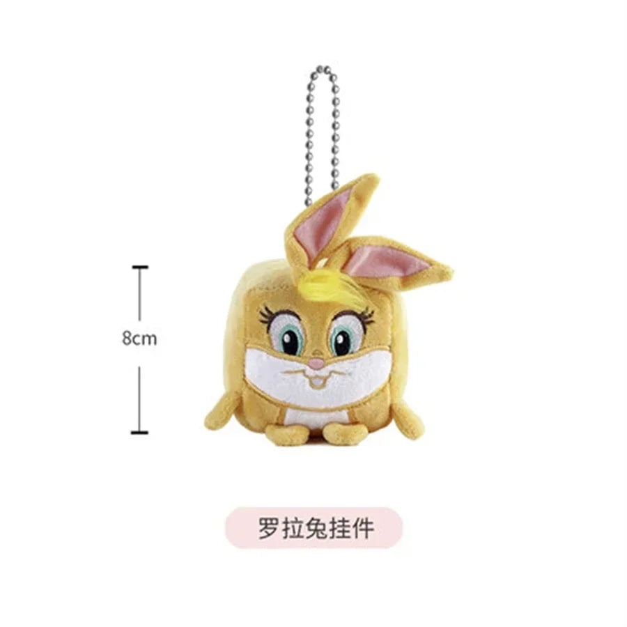 Looney Tunes Plush Keychain Set - Bugs Bunny Tweety Lola Pendant
