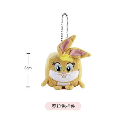 Looney Tunes Plush Keychain Set - Bugs Bunny Tweety Lola Pendant