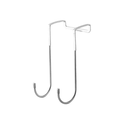304 Stainless Steel S-Hook Door Hanger - No Drill Kitchen Towel