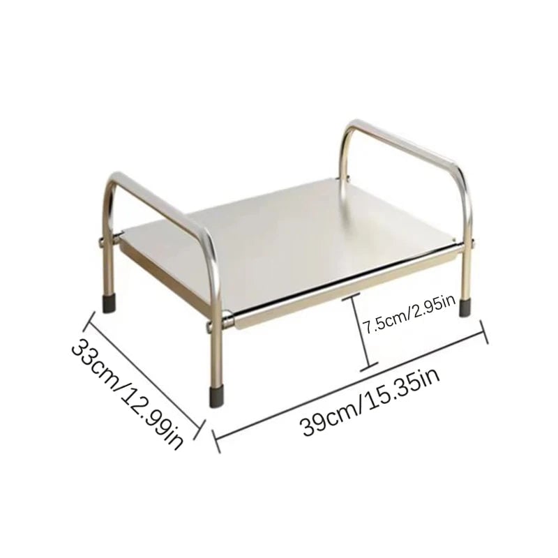 Stainless Steel Induction Cooker Floor Stand Multifunctional Rack