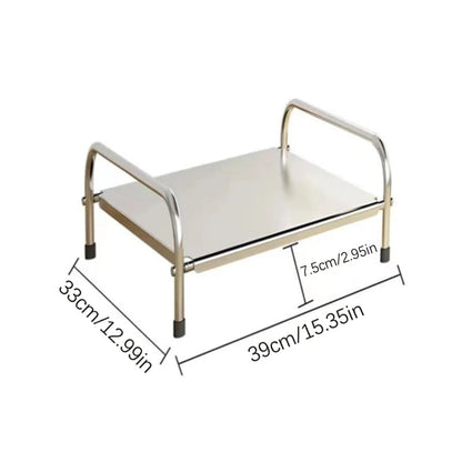 Stainless Steel Induction Cooker Floor Stand Multifunctional Rack