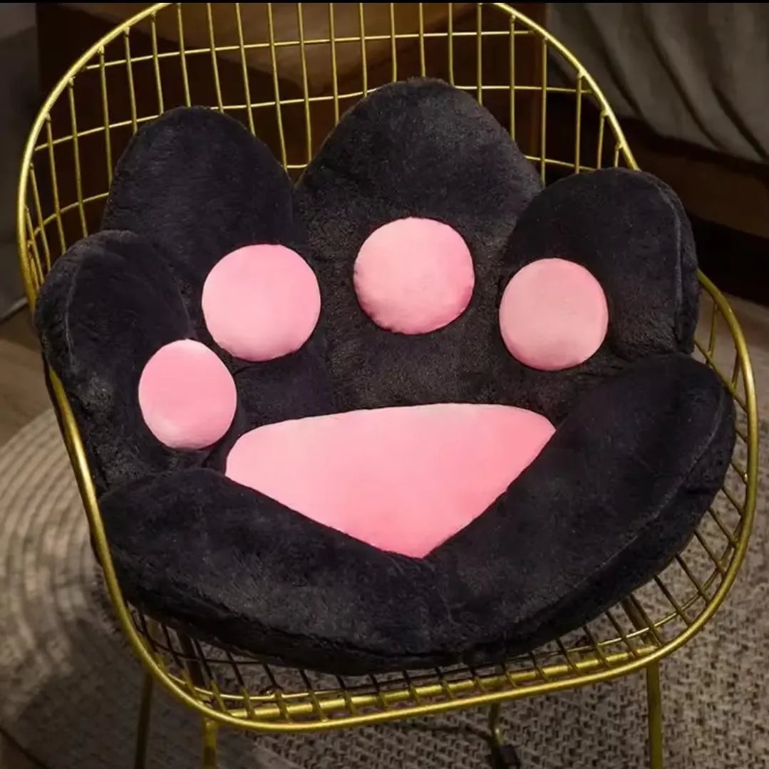 Cat Paw Shape Chair Cushion - Cozy Seat Pad Floor Pillow