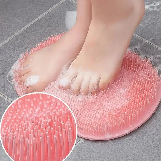 Anti-Slip Foot Brush Back Scrubber Suction Cup Exfoliating Tool