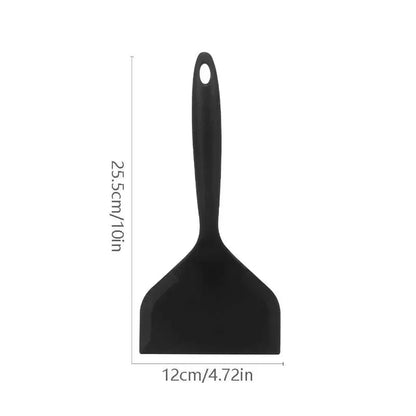 Wide Mouth Silicone Spatula Non-Stick Scraper for Cooking & Baking