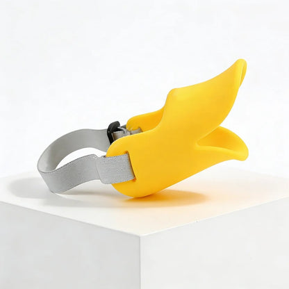 Soft Silicone Duck Bill Dog Muzzle - Anti-Bite Breathable Safety