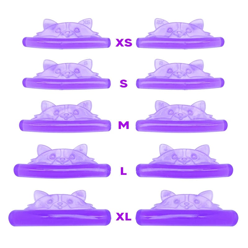5 Pairs Silicone Lash Lifting Pads - Glue Free Eyelash Perm Rods