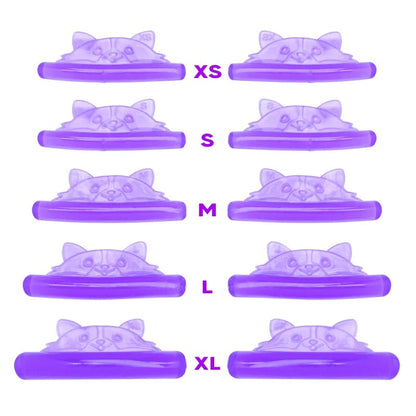 5 Pairs Silicone Lash Lifting Pads - Glue Free Eyelash Perm Rods