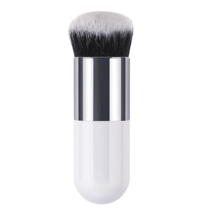 Professional Flat Foundation Brush - Chubby Pier Cream Makeup Tool
