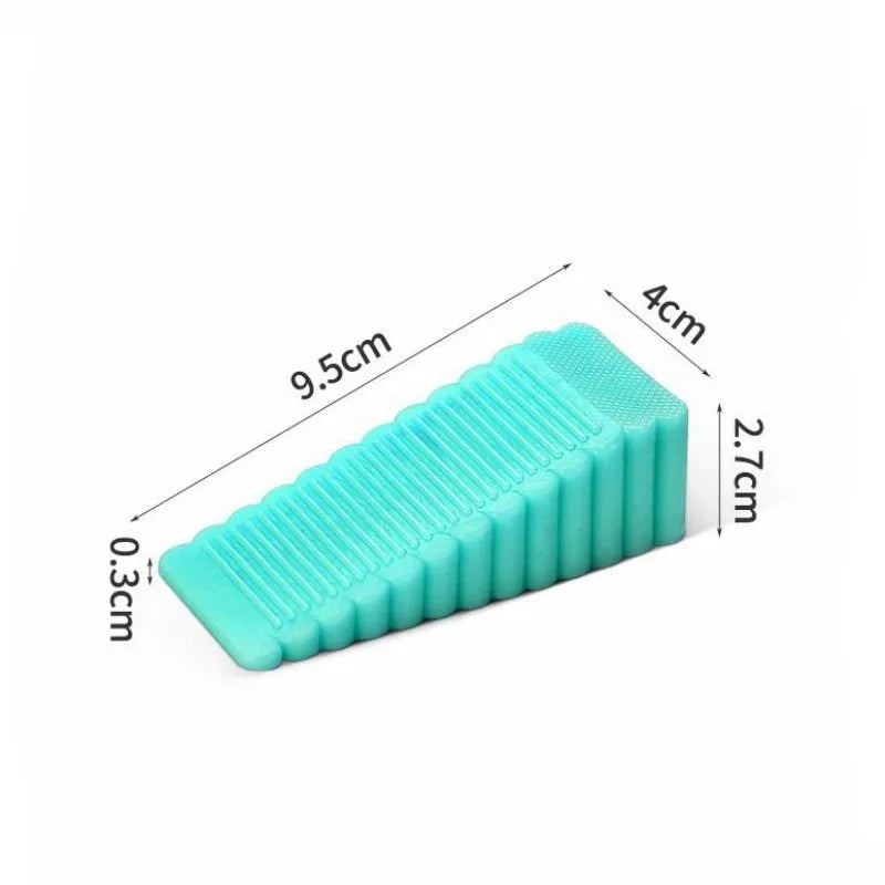 Safety Silicone Door Stop Wedge - Anti-Collision Block Stopper