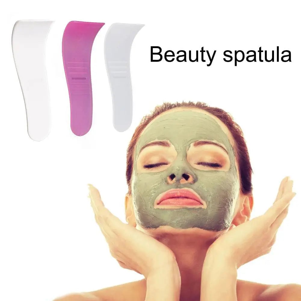 PP Plastic Facial Mask Scraper & Hair Removal Cream Spoon Beauty Tool
